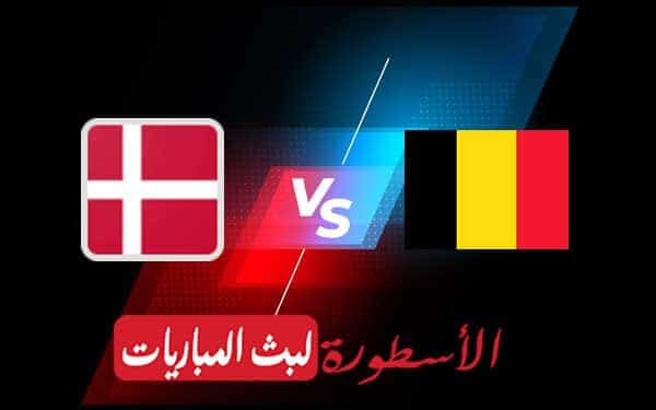 مباراة بلجيكا والدنمارك